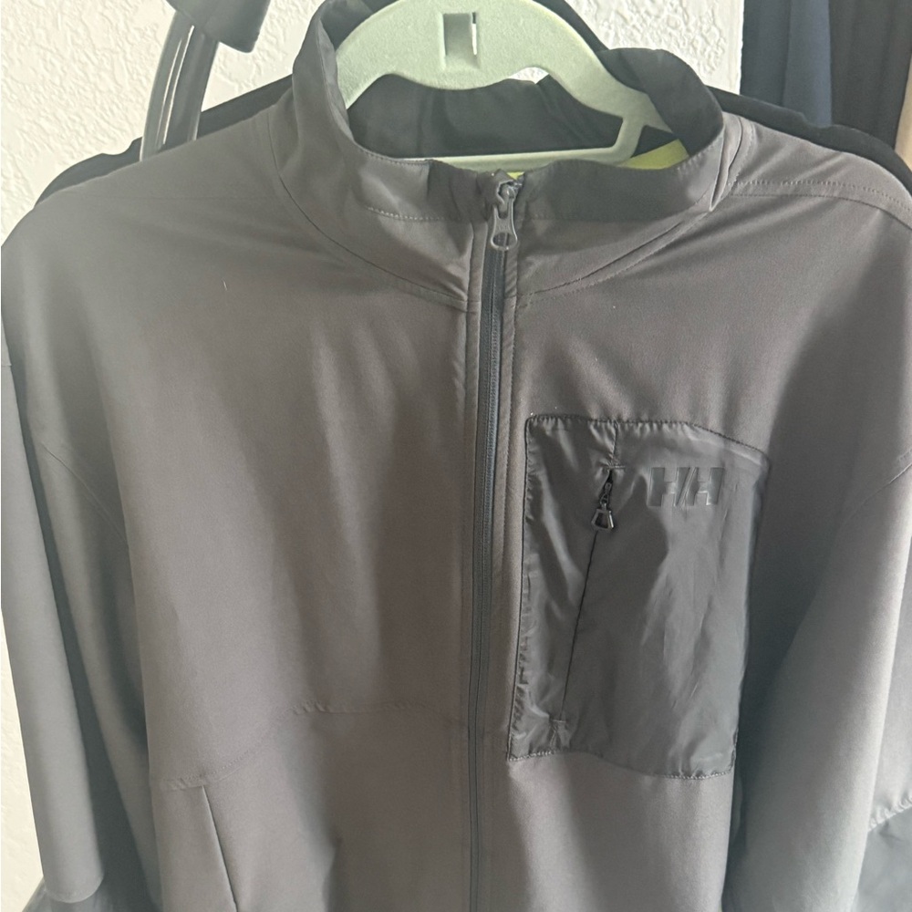 Helly Hansen Men's Black Windbreaker Jacket